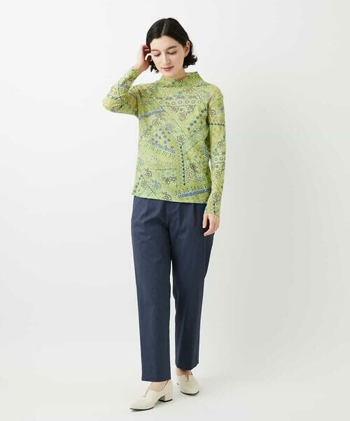 Maison de CINQ / メゾン ドゥ サンク カットソー | エスニック柄プリントハイネックプルオーバー | 詳細22