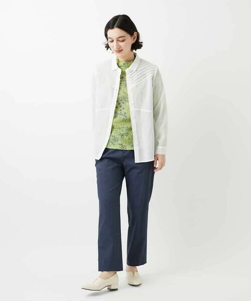 Maison de CINQ / メゾン ドゥ サンク カットソー | エスニック柄プリントハイネックプルオーバー | 詳細26