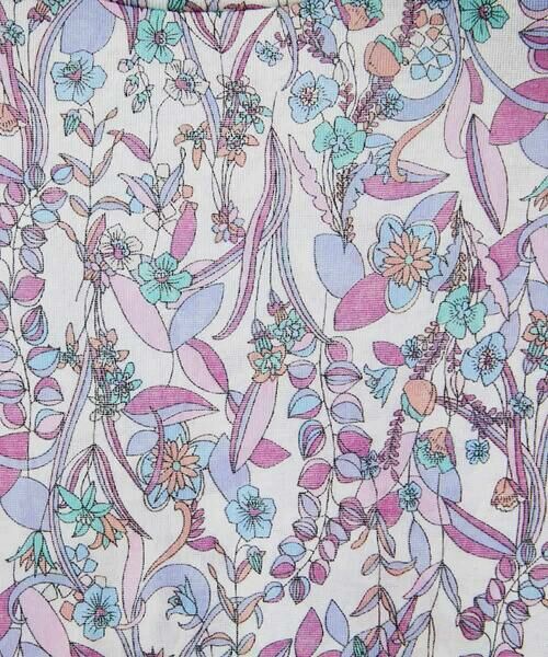 Maison de CINQ / メゾン ドゥ サンク カットソー | フラワーリーフプリントハイネックカットソー | 詳細12