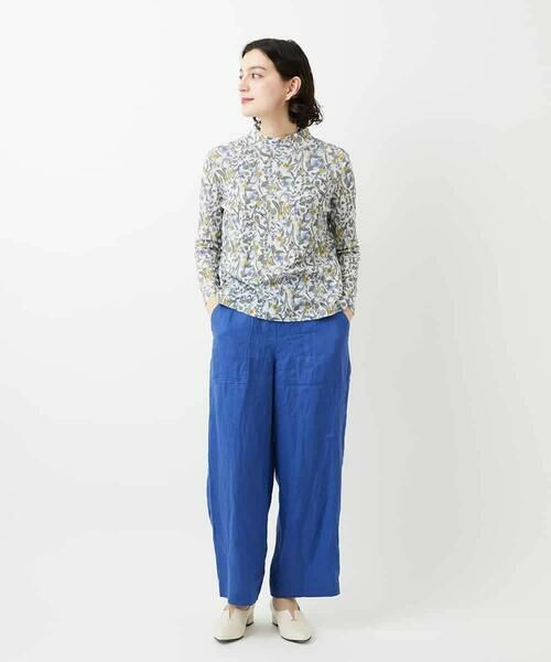 Maison de CINQ / メゾン ドゥ サンク カットソー | フラワーリーフプリントハイネックカットソー | 詳細24