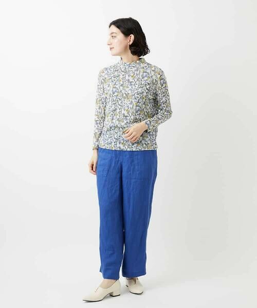 Maison de CINQ / メゾン ドゥ サンク カットソー | フラワーリーフプリントハイネックカットソー | 詳細25