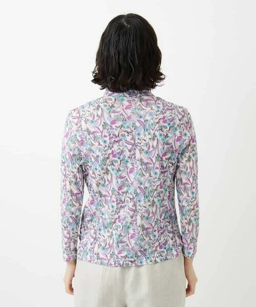 Maison de CINQ / メゾン ドゥ サンク カットソー | フラワーリーフプリントハイネックカットソー | 詳細8