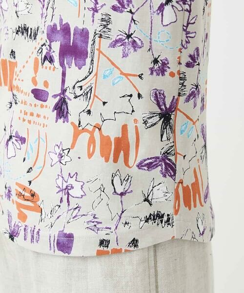 Maison de CINQ / メゾン ドゥ サンク カットソー | アート柄プリントプルオーバー | 詳細11