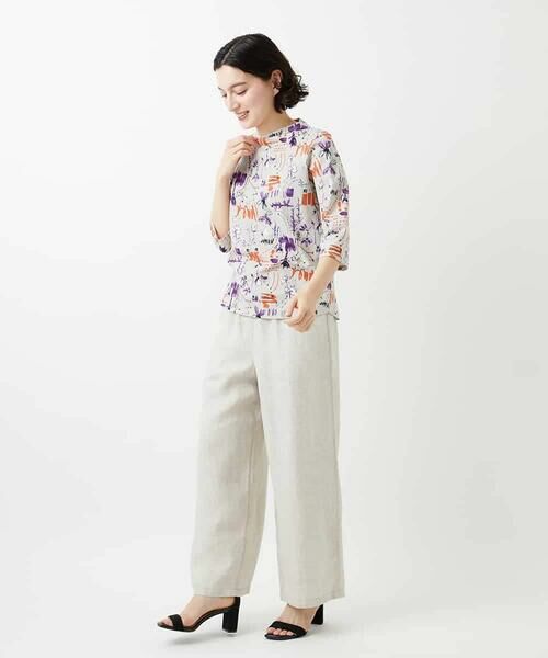 Maison de CINQ / メゾン ドゥ サンク カットソー | アート柄プリントプルオーバー | 詳細24