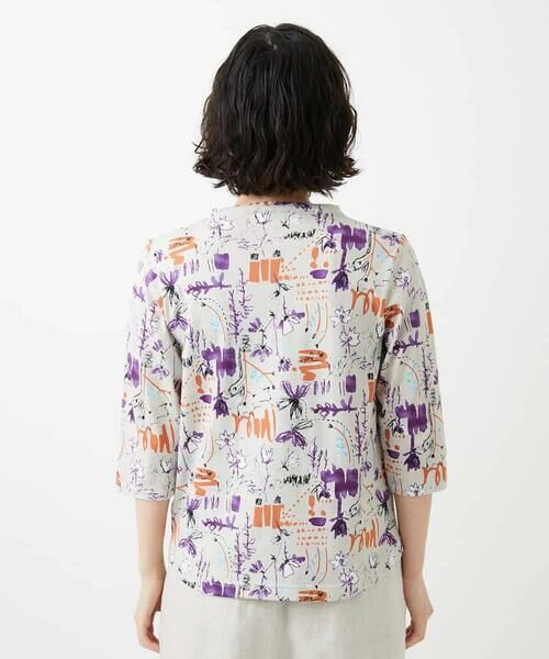 Maison de CINQ / メゾン ドゥ サンク カットソー | アート柄プリントプルオーバー | 詳細8