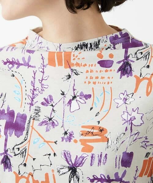 Maison de CINQ / メゾン ドゥ サンク カットソー | アート柄プリントプルオーバー | 詳細9