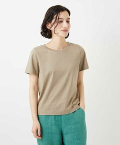 Maison de CINQ / メゾン ドゥ サンク カットソー | コットンロゴ刺繍Tシャツ