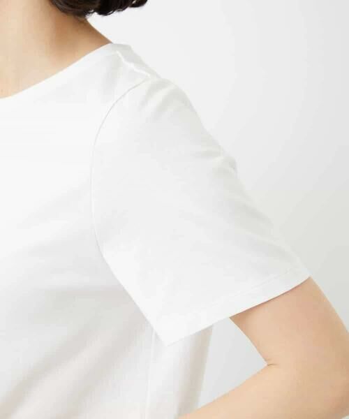 Maison de CINQ / メゾン ドゥ サンク カットソー | コットンロゴ刺繍Tシャツ | 詳細10