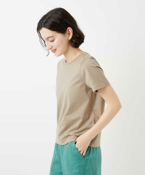 Maison de CINQ / メゾン ドゥ サンク カットソー | コットンロゴ刺繍Tシャツ | 詳細2