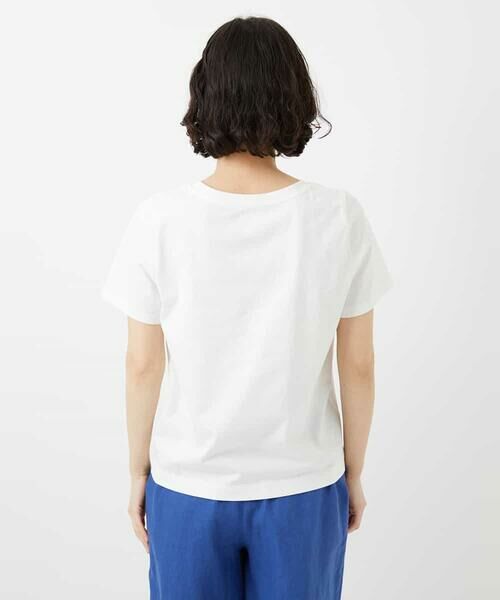 Maison de CINQ / メゾン ドゥ サンク カットソー | コットンロゴ刺繍Tシャツ | 詳細7