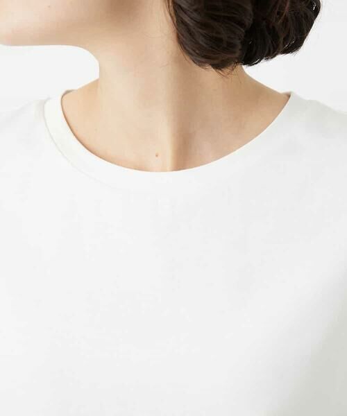 Maison de CINQ / メゾン ドゥ サンク カットソー | コットンロゴ刺繍Tシャツ | 詳細9