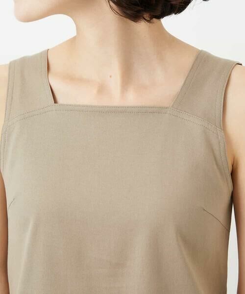 Maison de CINQ / メゾン ドゥ サンク タンクトップ | コットンスクエアネックタンクトップ | 詳細8