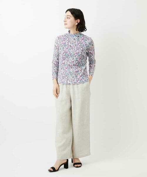 Maison de CINQ / メゾン ドゥ サンク その他パンツ | [セットアップ対応]デニム調リネンパンツ | 詳細16