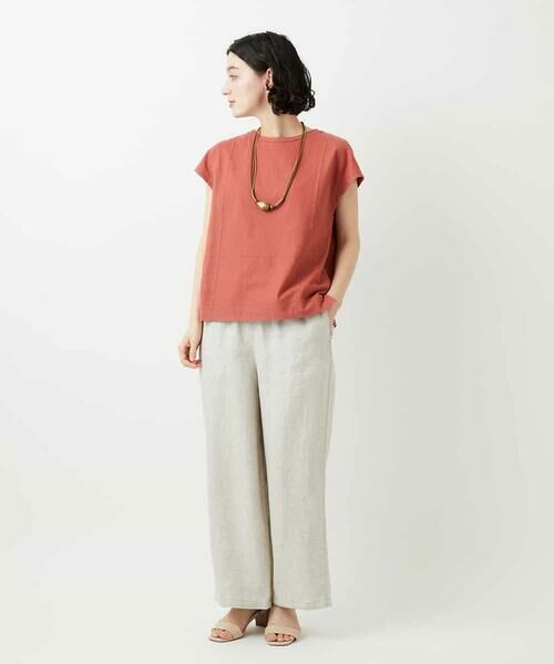 Maison de CINQ / メゾン ドゥ サンク その他パンツ | [セットアップ対応]デニム調リネンパンツ | 詳細21
