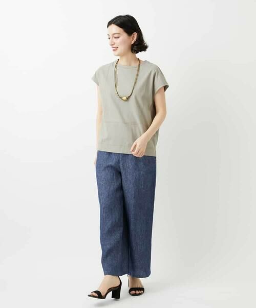 Maison de CINQ / メゾン ドゥ サンク その他パンツ | [セットアップ対応]デニム調リネンパンツ | 詳細26