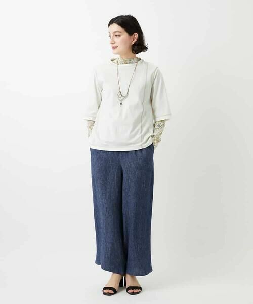 Maison de CINQ / メゾン ドゥ サンク その他パンツ | [セットアップ対応]デニム調リネンパンツ | 詳細29