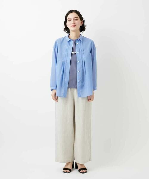 Maison de CINQ / メゾン ドゥ サンク その他パンツ | [セットアップ対応]デニム調リネンパンツ | 詳細6