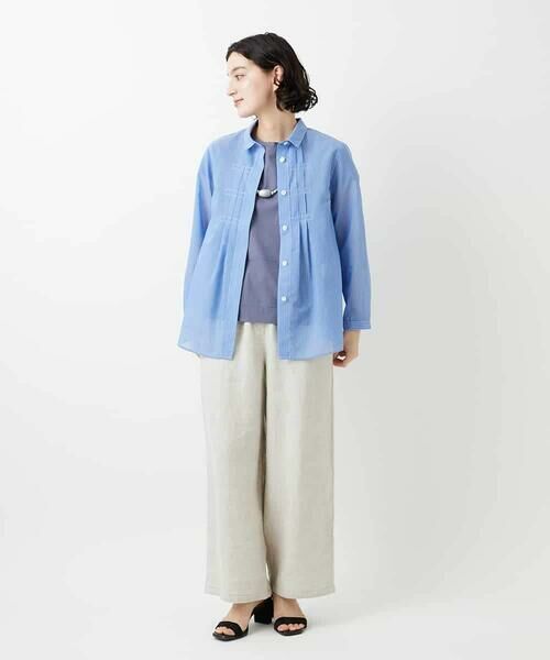 Maison de CINQ / メゾン ドゥ サンク その他パンツ | [セットアップ対応]デニム調リネンパンツ | 詳細8