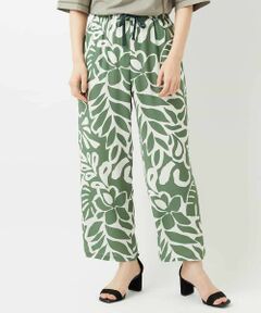 Maison de CINQ / メゾン ドゥ サンク その他パンツ | [日本製]ポタニカルフラワープリントパンツ