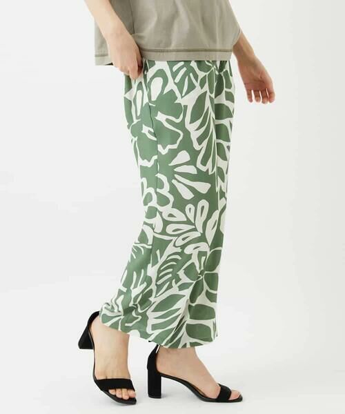 Maison de CINQ / メゾン ドゥ サンク その他パンツ | [日本製]ポタニカルフラワープリントパンツ | 詳細1