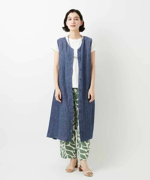 Maison de CINQ / メゾン ドゥ サンク その他パンツ | [日本製]ポタニカルフラワープリントパンツ | 詳細16