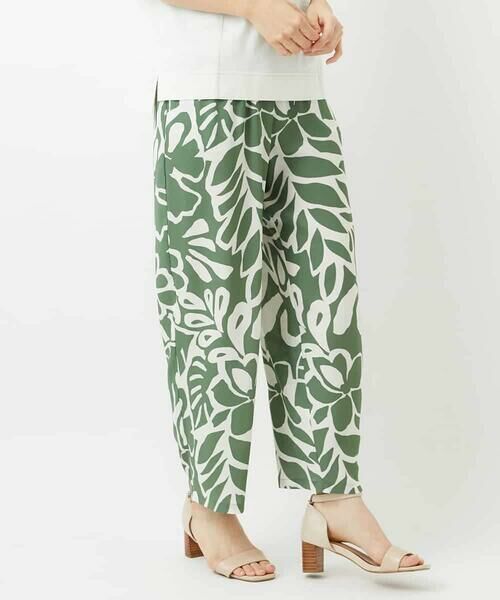 Maison de CINQ / メゾン ドゥ サンク その他パンツ | [日本製]ポタニカルフラワープリントパンツ | 詳細2