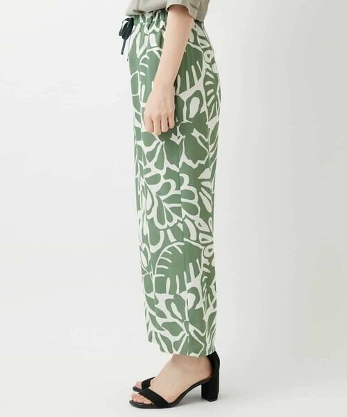 Maison de CINQ / メゾン ドゥ サンク その他パンツ | [日本製]ポタニカルフラワープリントパンツ | 詳細4