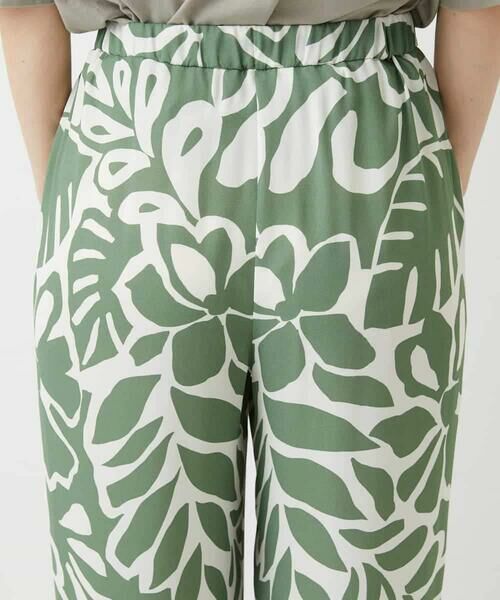 Maison de CINQ / メゾン ドゥ サンク その他パンツ | [日本製]ポタニカルフラワープリントパンツ | 詳細6