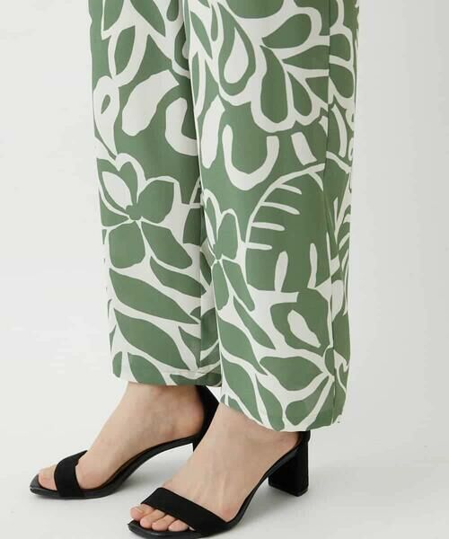 Maison de CINQ / メゾン ドゥ サンク その他パンツ | [日本製]ポタニカルフラワープリントパンツ | 詳細9