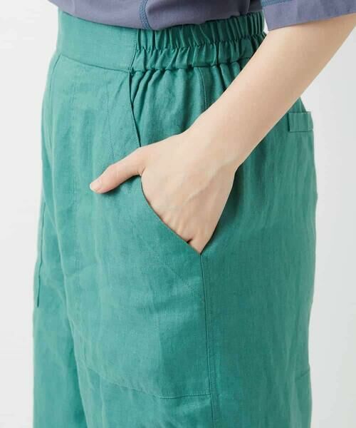 Maison de CINQ / メゾン ドゥ サンク その他パンツ | カラーリネン製品洗いパンツ | 詳細10