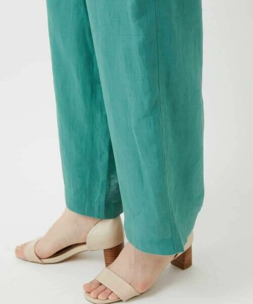 Maison de CINQ / メゾン ドゥ サンク その他パンツ | カラーリネン製品洗いパンツ | 詳細11