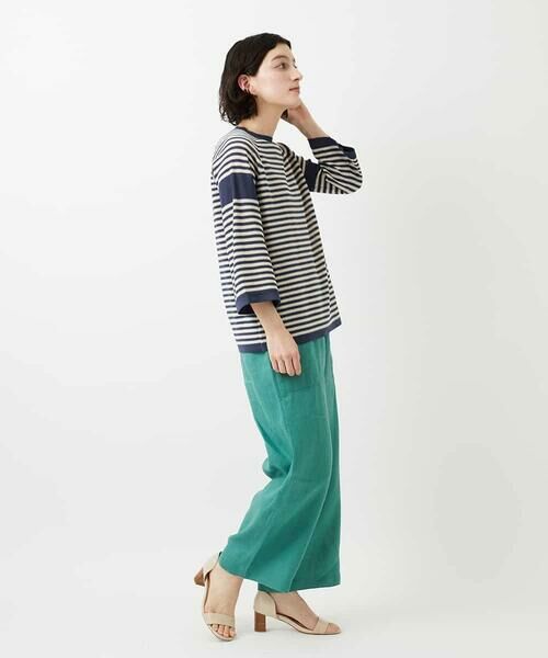 Maison de CINQ / メゾン ドゥ サンク その他パンツ | カラーリネン製品洗いパンツ | 詳細16