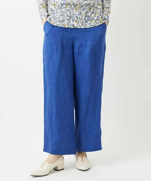 Maison de CINQ / メゾン ドゥ サンク その他パンツ | カラーリネン製品洗いパンツ | 詳細2