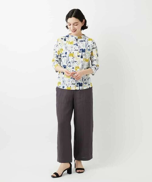 Maison de CINQ / メゾン ドゥ サンク その他パンツ | カラーリネン製品洗いパンツ | 詳細28