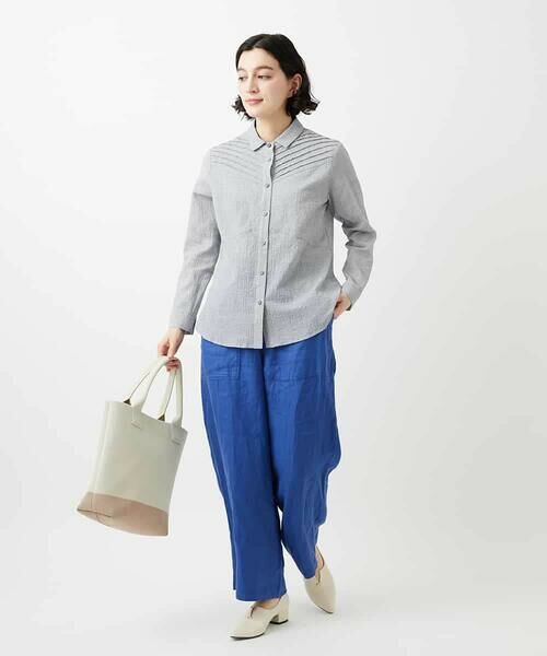 Maison de CINQ / メゾン ドゥ サンク その他パンツ | カラーリネン製品洗いパンツ | 詳細30