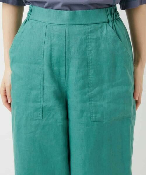 Maison de CINQ / メゾン ドゥ サンク その他パンツ | カラーリネン製品洗いパンツ | 詳細9