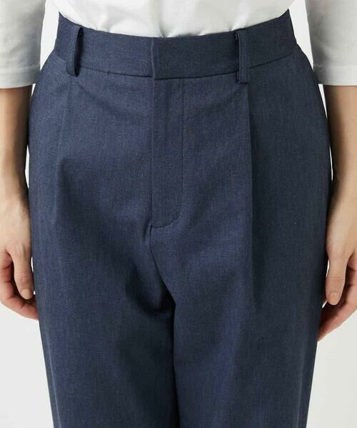 Maison de CINQ / メゾン ドゥ サンク チノ・ワークパンツ | コットンリネンテーパードパンツ | 詳細11