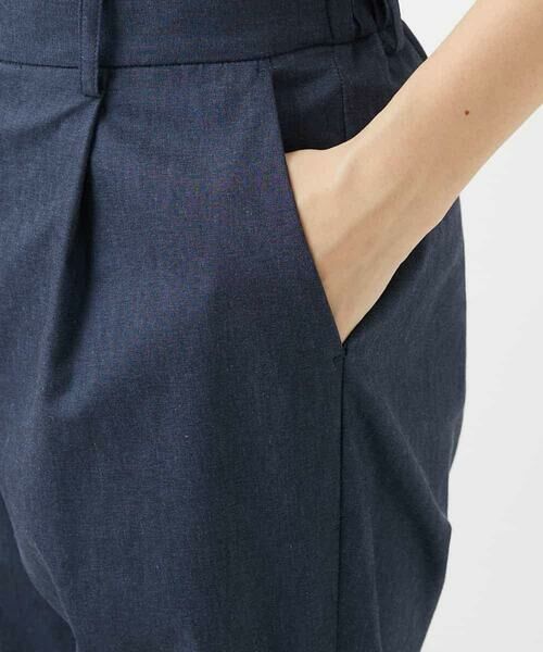Maison de CINQ / メゾン ドゥ サンク チノ・ワークパンツ | コットンリネンテーパードパンツ | 詳細12