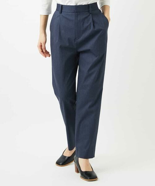 Maison de CINQ / メゾン ドゥ サンク チノ・ワークパンツ | コットンリネンテーパードパンツ | 詳細6