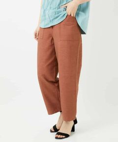 Maison de CINQ / メゾン ドゥ サンク その他パンツ | [日本製]リネンミックスシャンブレーストレッチパンツ