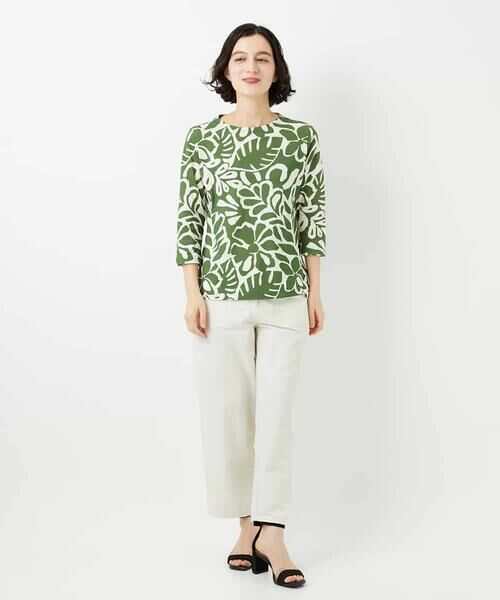 Maison de CINQ / メゾン ドゥ サンク その他パンツ | [日本製]リネンミックスシャンブレーストレッチパンツ | 詳細20