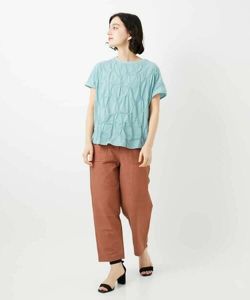 Maison de CINQ / メゾン ドゥ サンク その他パンツ | [日本製]リネンミックスシャンブレーストレッチパンツ | 詳細6