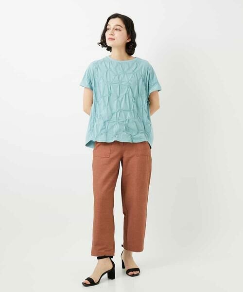 Maison de CINQ / メゾン ドゥ サンク その他パンツ | [日本製]リネンミックスシャンブレーストレッチパンツ | 詳細7