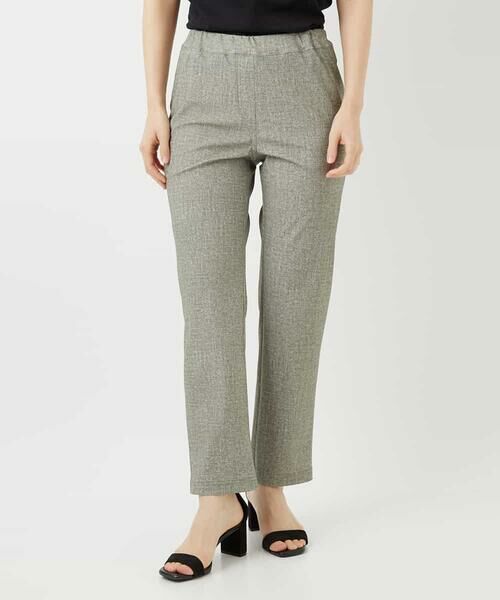 Maison de CINQ / メゾン ドゥ サンク その他パンツ | [3サイズ展開・吸収速乾性・UVカット]デニム調プリントハイテンションストレッチパンツ | 詳細1