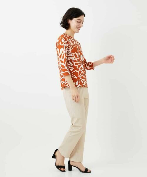 Maison de CINQ / メゾン ドゥ サンク その他パンツ | [3サイズ展開・吸収速乾性・UVカット]デニム調プリントハイテンションストレッチパンツ | 詳細12