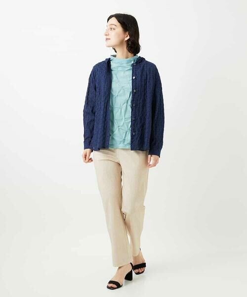 Maison de CINQ / メゾン ドゥ サンク その他パンツ | [3サイズ展開・吸収速乾性・UVカット]デニム調プリントハイテンションストレッチパンツ | 詳細14