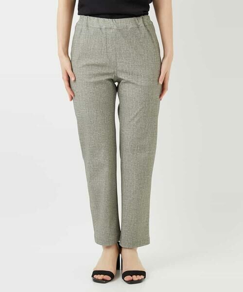 Maison de CINQ / メゾン ドゥ サンク その他パンツ | [3サイズ展開・吸収速乾性・UVカット]デニム調プリントハイテンションストレッチパンツ | 詳細2