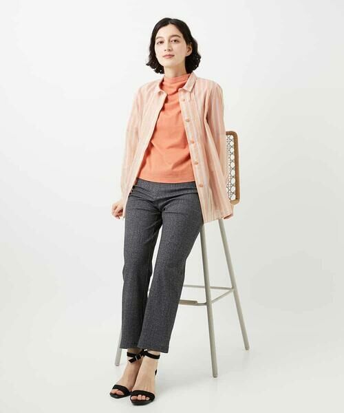 Maison de CINQ / メゾン ドゥ サンク その他パンツ | [3サイズ展開・吸収速乾性・UVカット]デニム調プリントハイテンションストレッチパンツ | 詳細26