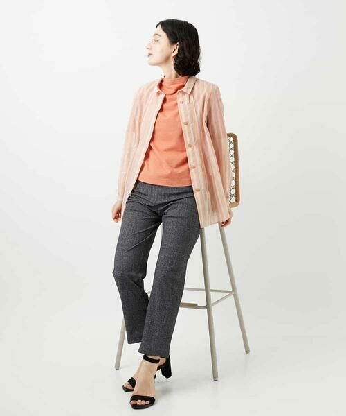 Maison de CINQ / メゾン ドゥ サンク その他パンツ | [3サイズ展開・吸収速乾性・UVカット]デニム調プリントハイテンションストレッチパンツ | 詳細27