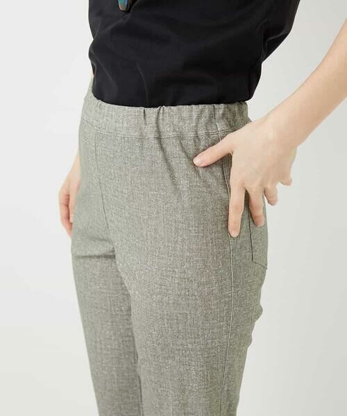 Maison de CINQ / メゾン ドゥ サンク その他パンツ | [3サイズ展開・吸収速乾性・UVカット]デニム調プリントハイテンションストレッチパンツ | 詳細7